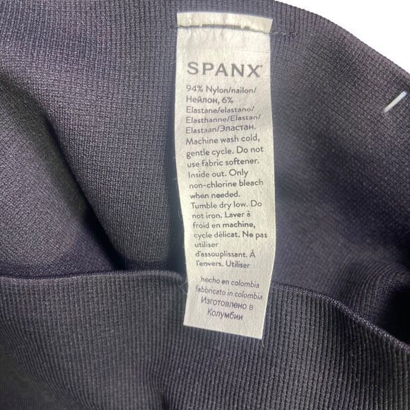 Spanx Shaping Pants Very Black Stretch Size M style 20344R Slimming‎ NWT - Picture 3 of 10